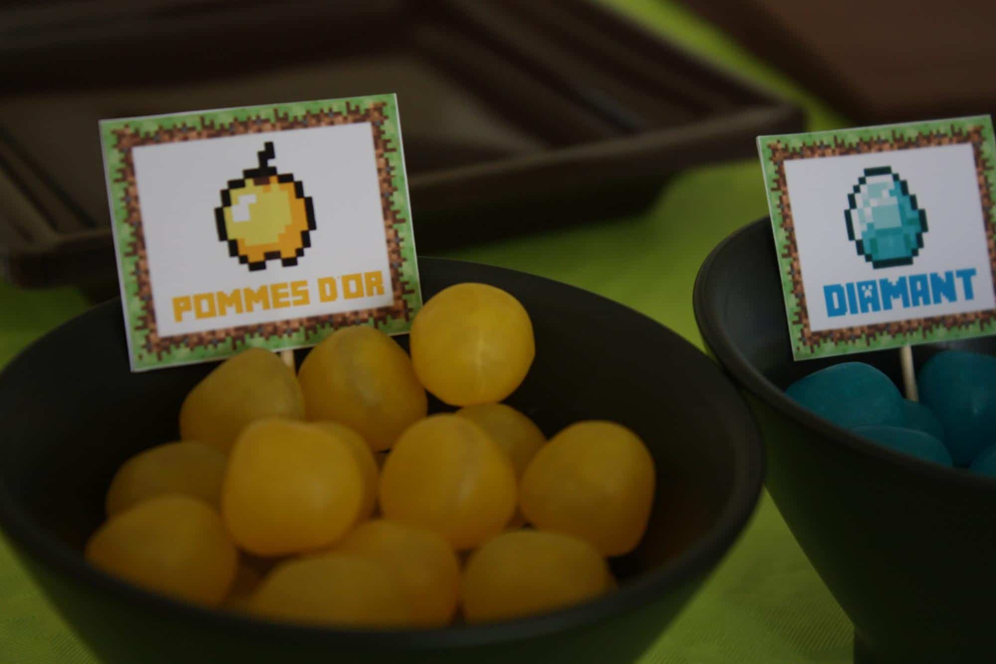 Anniversaire Minecraft – Creepers, pixels et TNT – Guide 