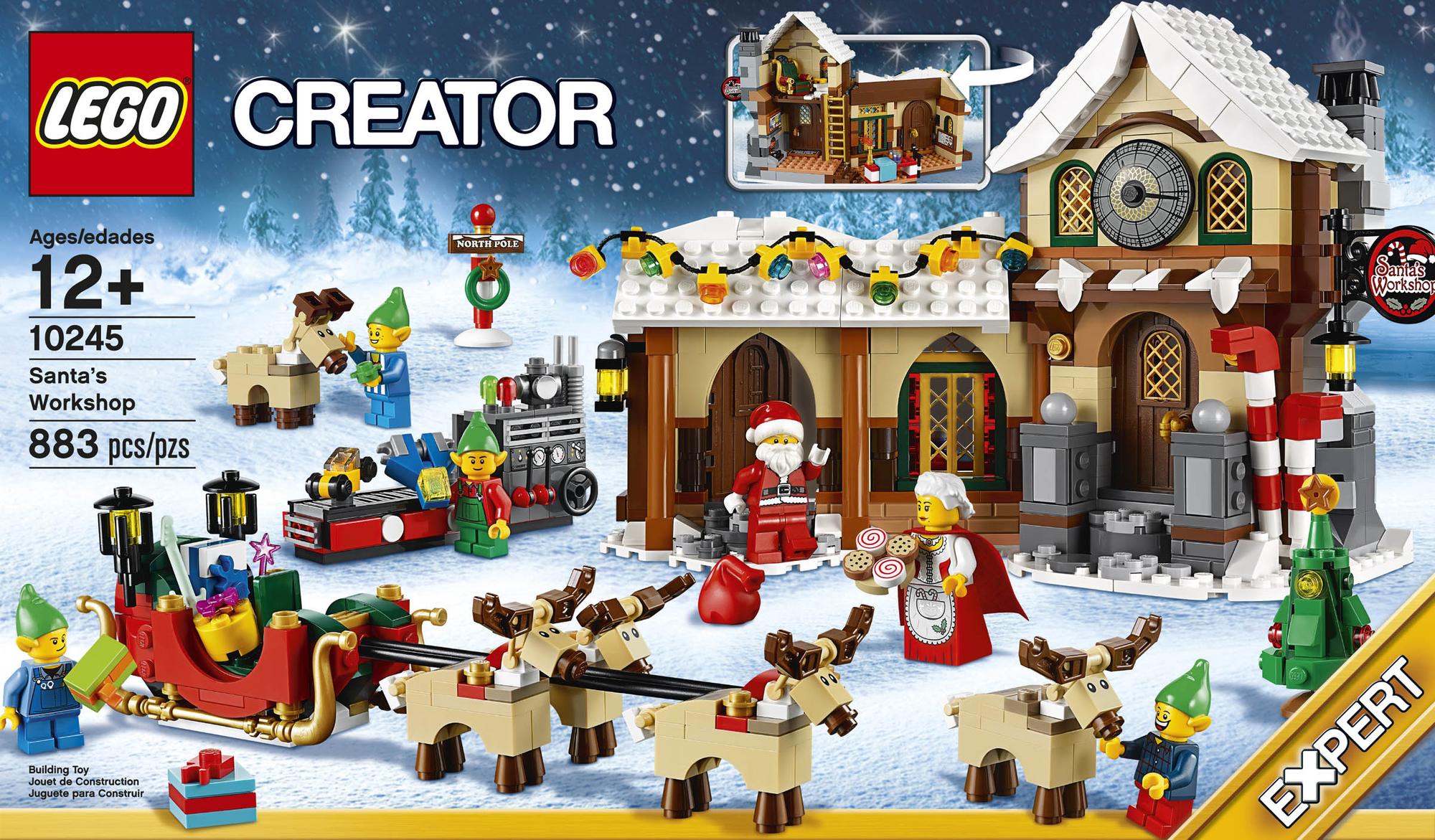 Alternative Lego à la crèche le village de Noël Guide du Parent